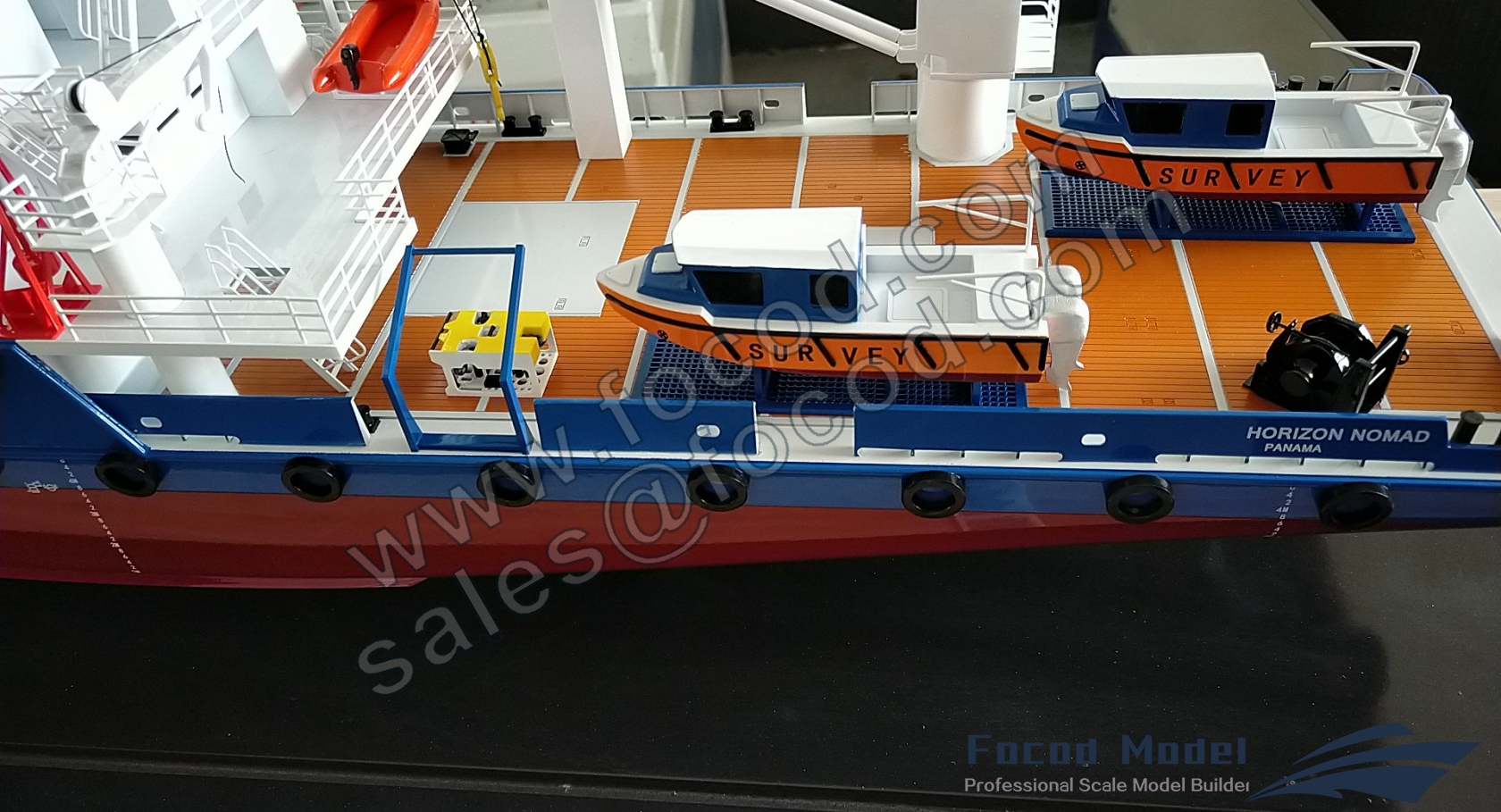 custom made model of 60米潜水支援船